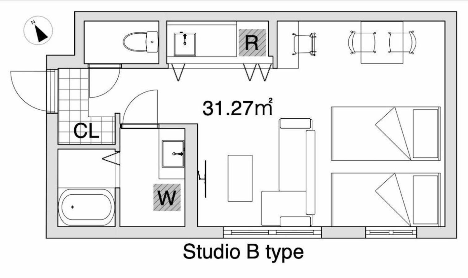 Appartement Vacation Heiwajima 1 - Vacation 10876 *